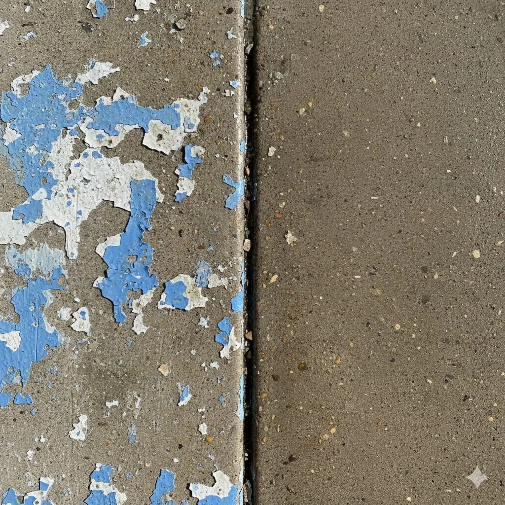 how to remove paint from concrete