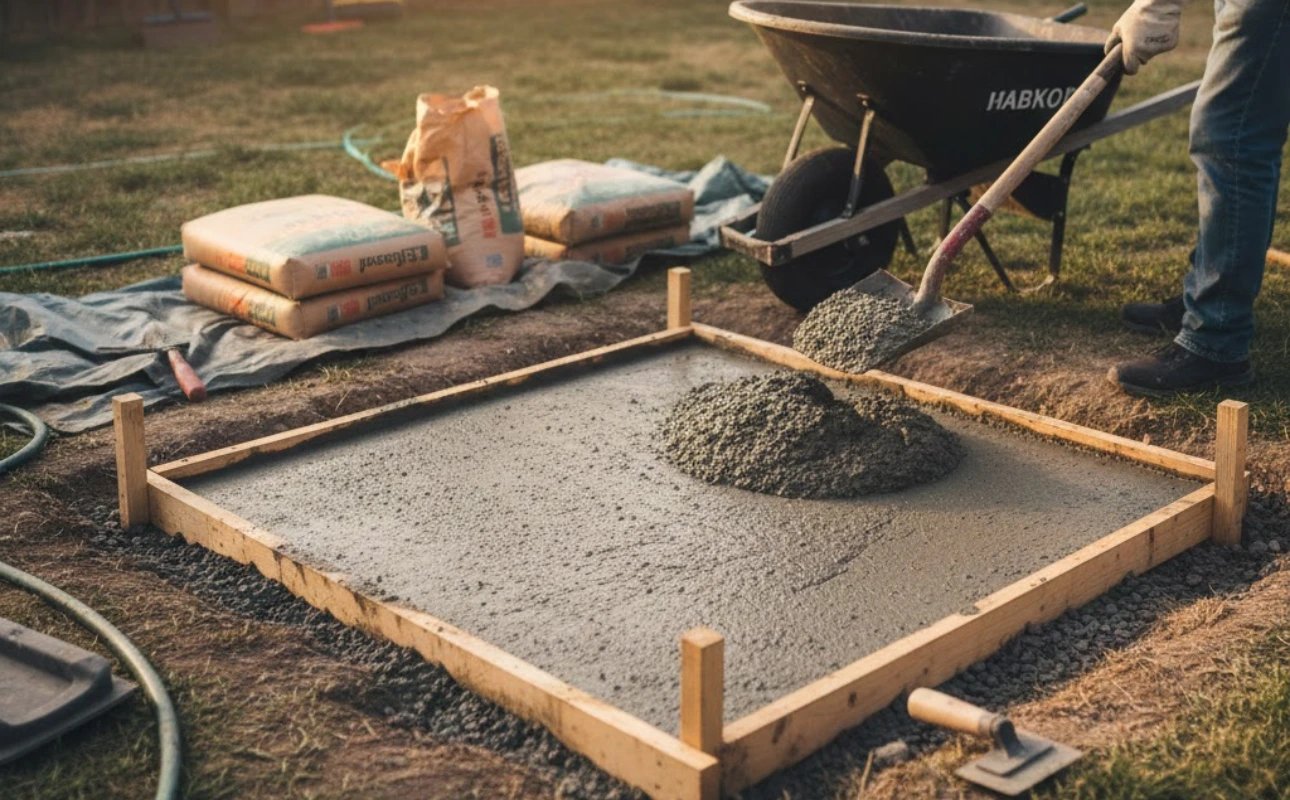 how many bags of concrete do i need