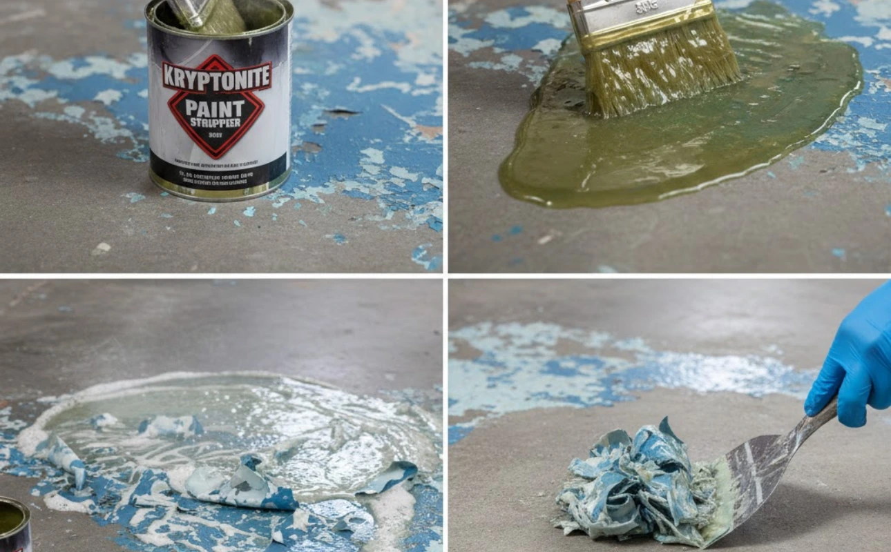 how to remove paint from concrete