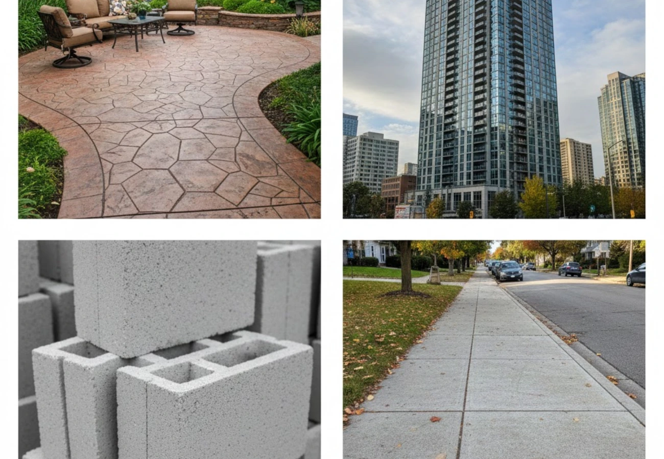 types of concrete