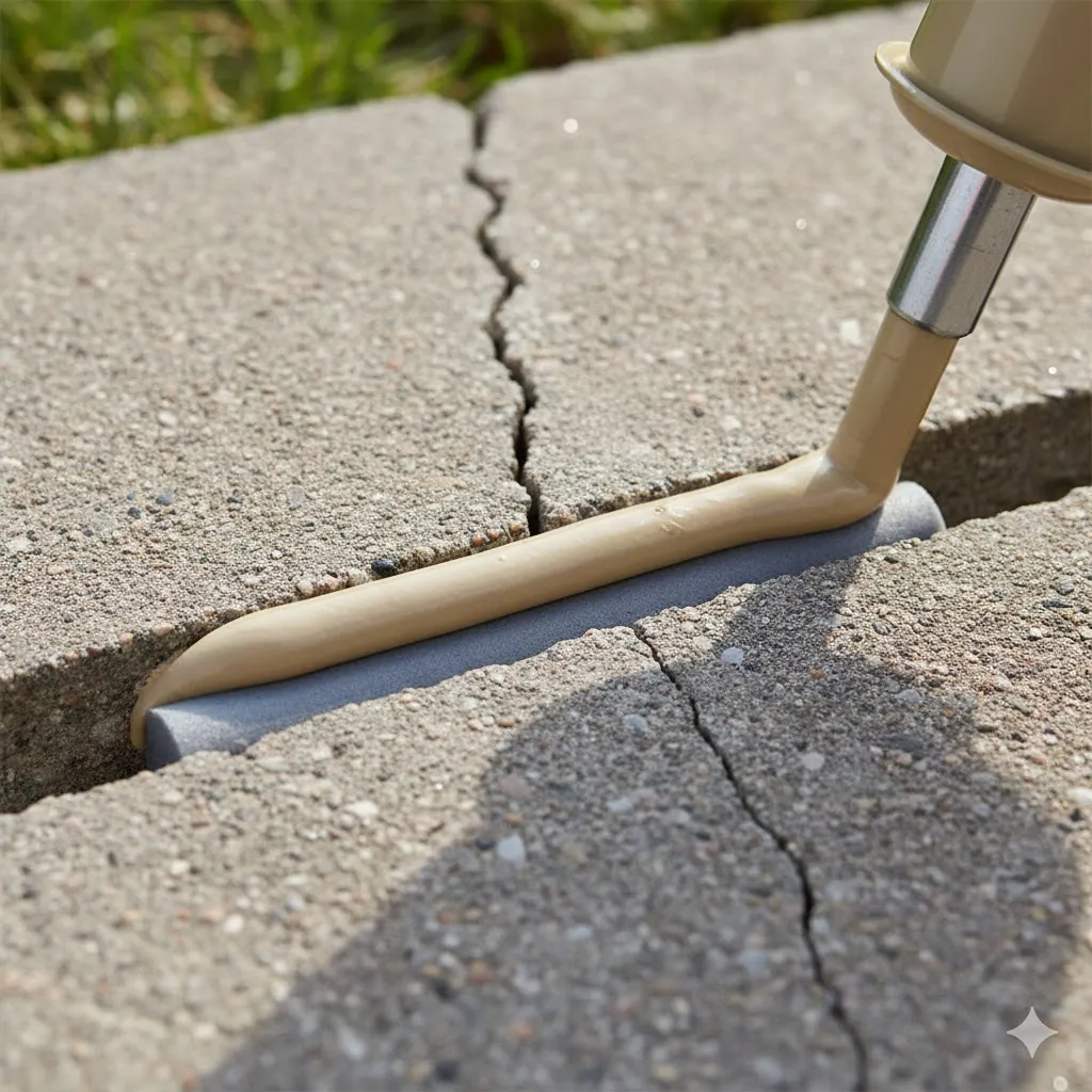 concrete driveway crack repair